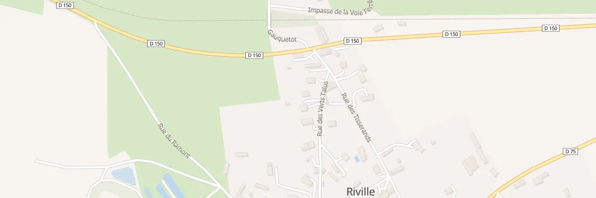 Plan du 3 Rue du Vert Talus à Riville