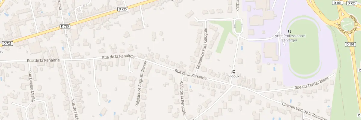 Plan du 97 Rue de la Renaitrie à Châtellerault