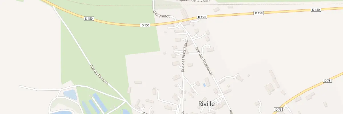 Plan du 5 Rue du Vert Talus à Riville