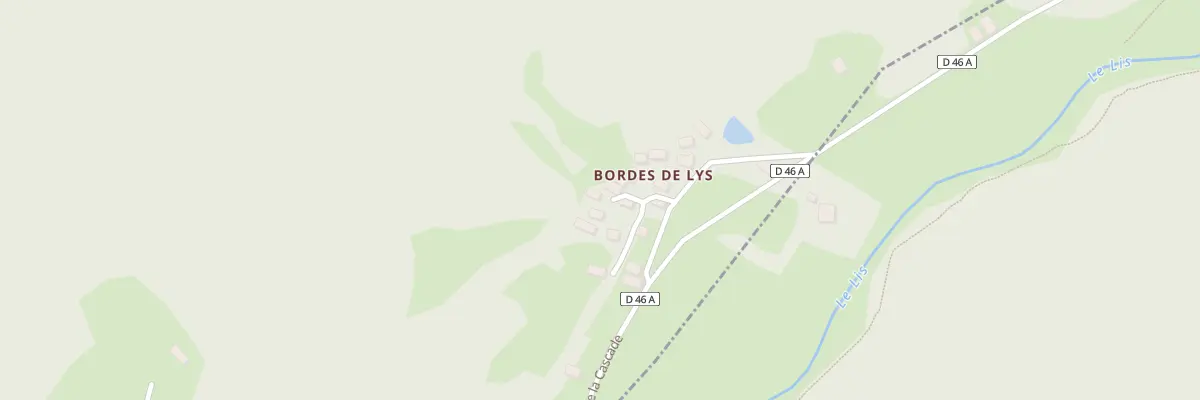 Plan du 162 Che des Bordes à Cazeaux-de-Larboust