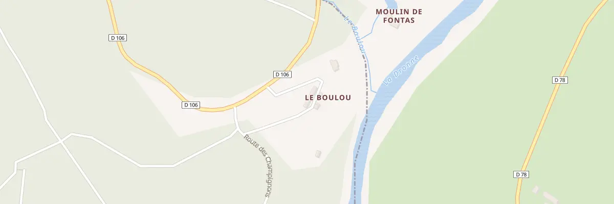 Plan du 15 Le Boulou à Creyssac