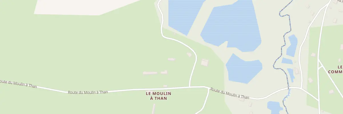 Plan du 20 Le Moulin A Than Nord à Bonsmoulins
