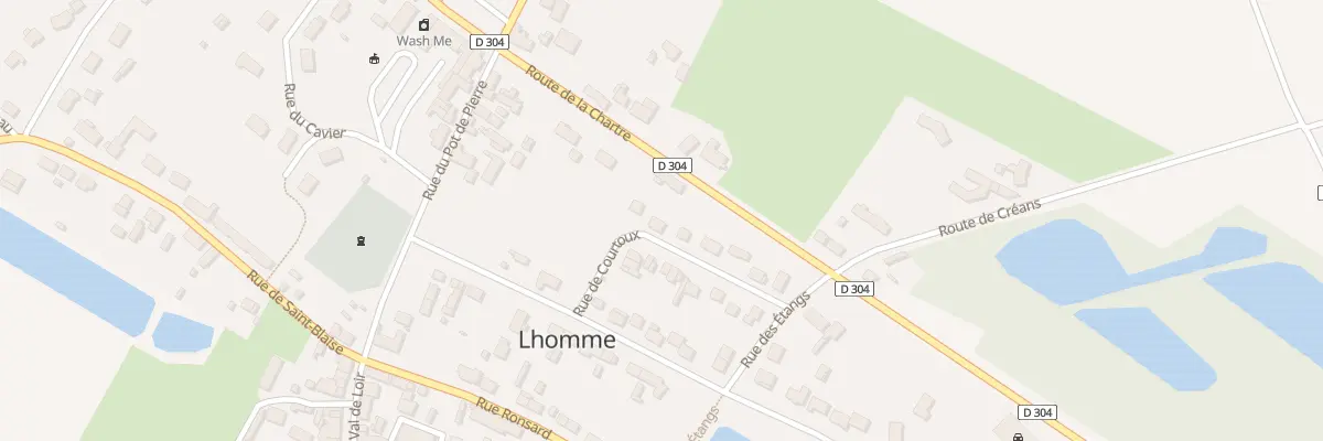 Plan du 5 Rue de Courtoux à Lhomme
