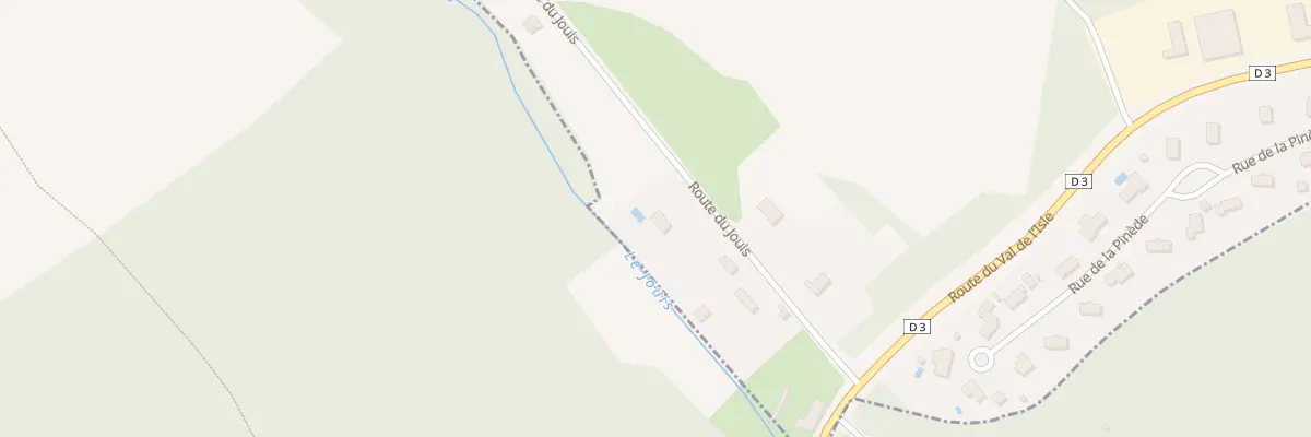 Plan du 185 Rte du Jouis à Léguillac-de-l’Auche