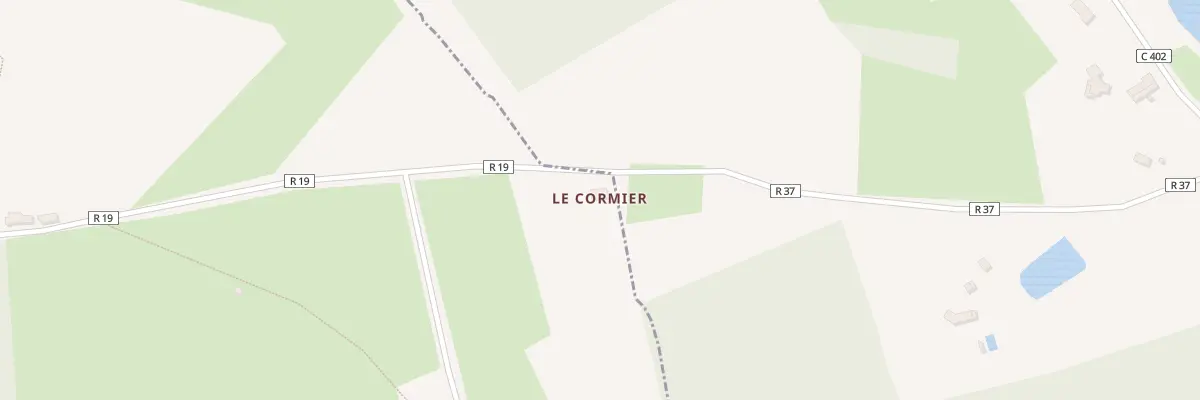 Plan du 5042 Le Cormier à Saint-Aubin-des-Coudrais