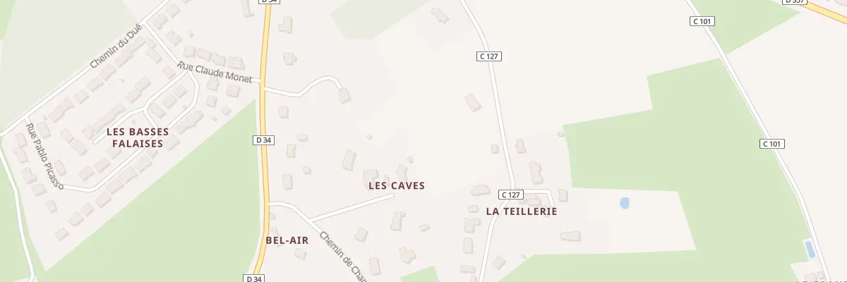 Plan du 20 Che de la Teillerie à Bouloire