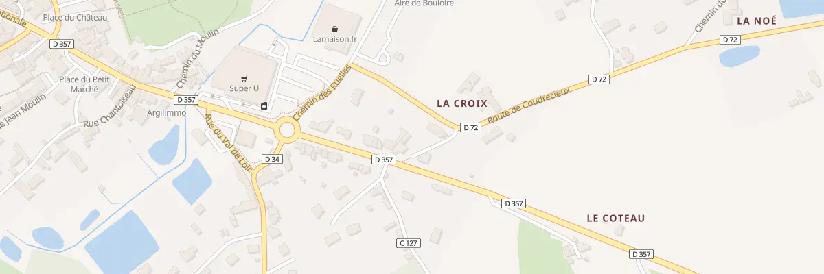 Plan du 149 Rue Nationale à Bouloire