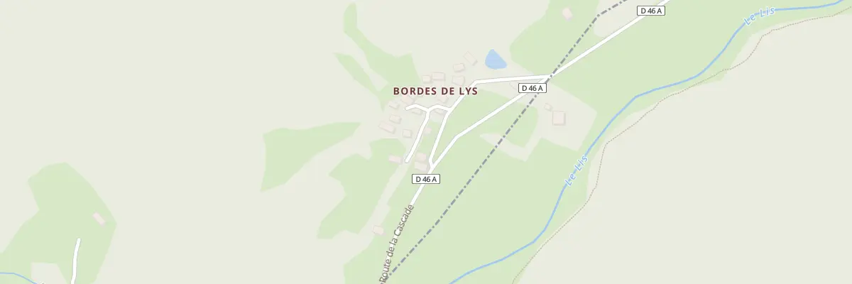 Plan du 180 Che des Bordes à Cazeaux-de-Larboust