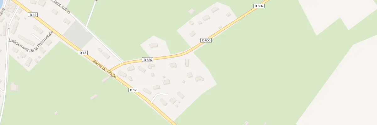 Plan du 176 Rte de Glos à La Ferté-en-Ouche