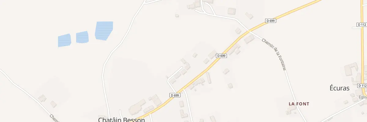 Plan du 6 Lot des Marronniers à Écuras