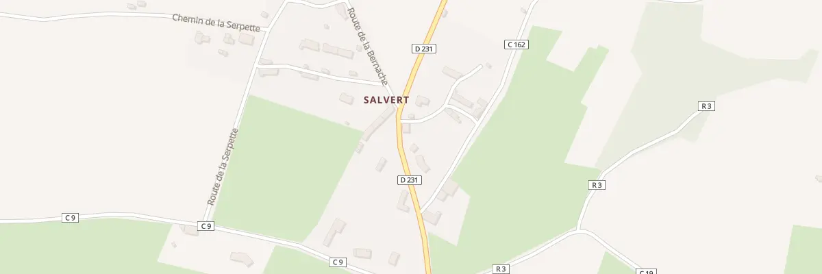 Plan du 7 Rte de la Douce Puette à Lhomme