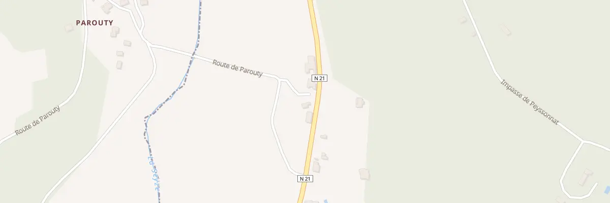 Plan du 905 Rte de Parouty à Lamonzie-Montastruc