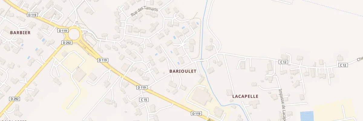 Plan du 1 Imp des Sorbiers à Brax