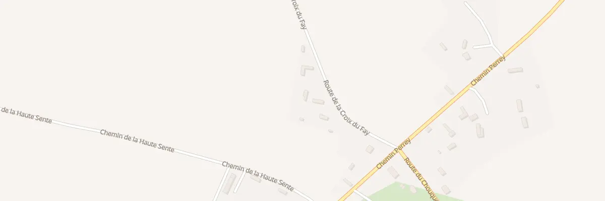 Plan du 145 Rte de la Croix du Fay au Perrey