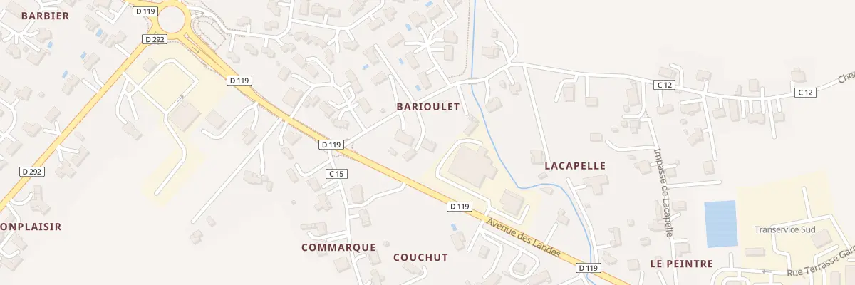 Plan du 4 Che du Pintre à Brax