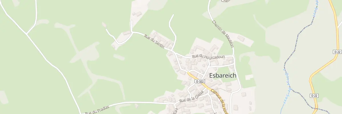 Plan du 5008 Seheres à Esbareich