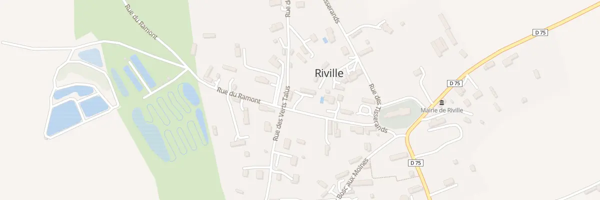 Plan du 3 Rue Ramont à Riville