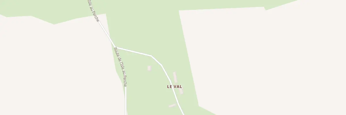 Plan du 1 Rte de Rougemont à Tourouvre au Perche