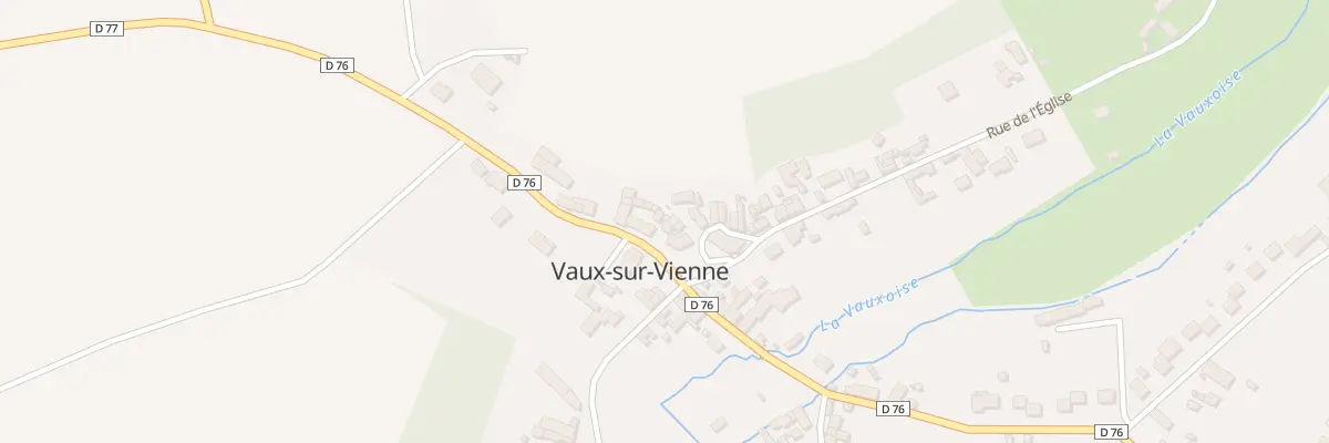 Plan du 9 Rue de la Mairie à Vaux-sur-Vienne