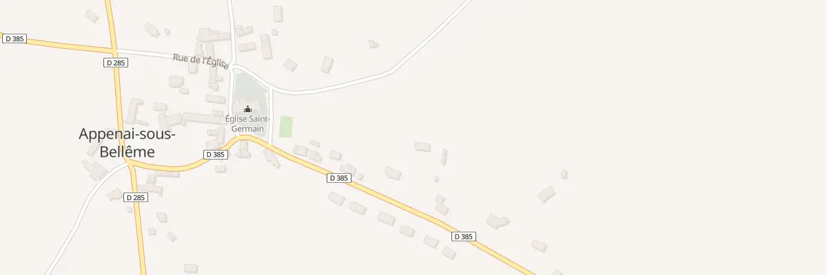 Plan du 5025 Le Plessis à Appenai-sous-Bellême