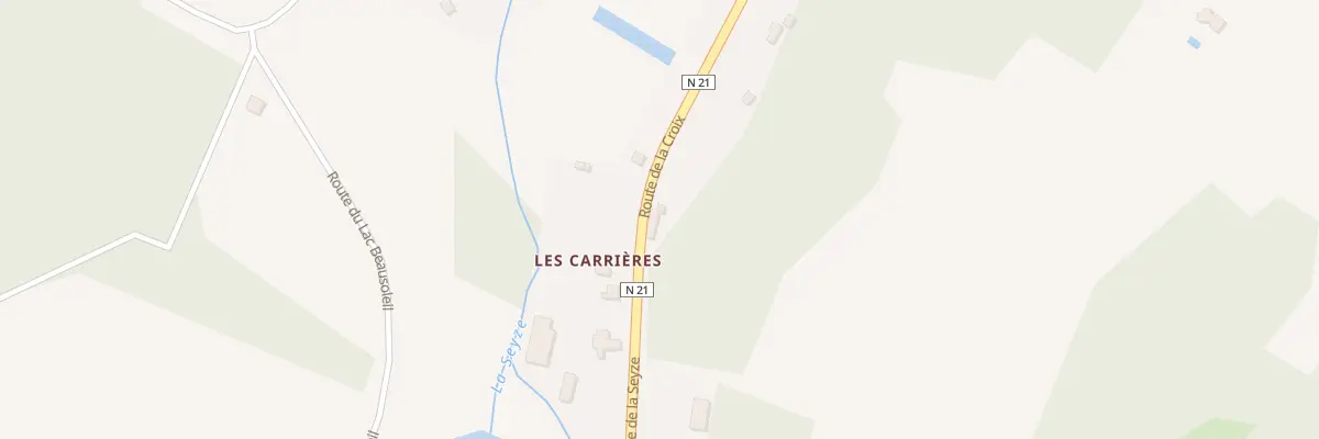 Plan du 42 La Croix Sud Est à Campsegret