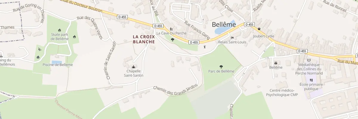 Plan du 9003 Les Grands Jardins à Bellême