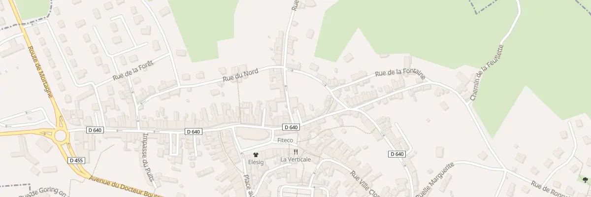 Plan du 3 Pl Liégeard à Bellême