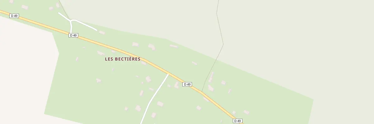 Plan du 2549 Rte de la Barre-en-ouche à Chamblac