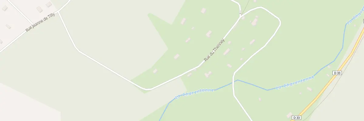 Plan du 42 Rue du Thenney à Ferrières-Saint-Hilaire