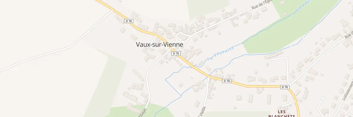 Plan du 12 Rue de la Mairie à Vaux-sur-Vienne