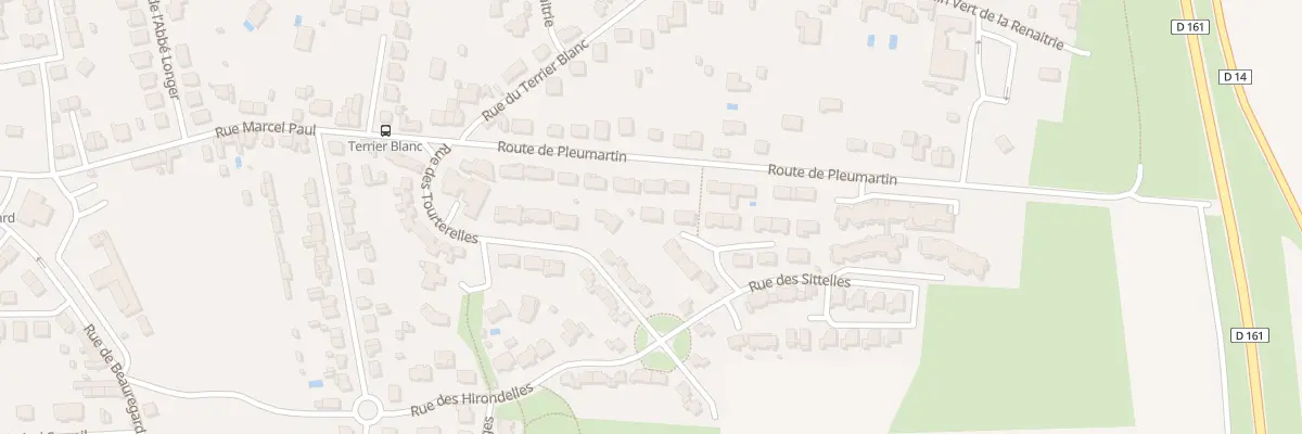 Plan du 7 Imp des Moineaux à Châtellerault