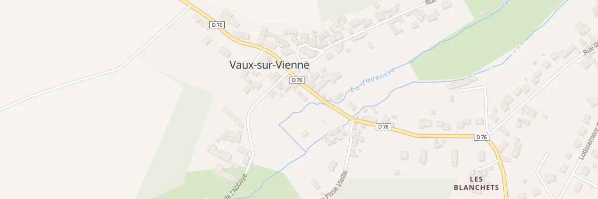 Plan du 14 Rue de la Mairie à Vaux-sur-Vienne