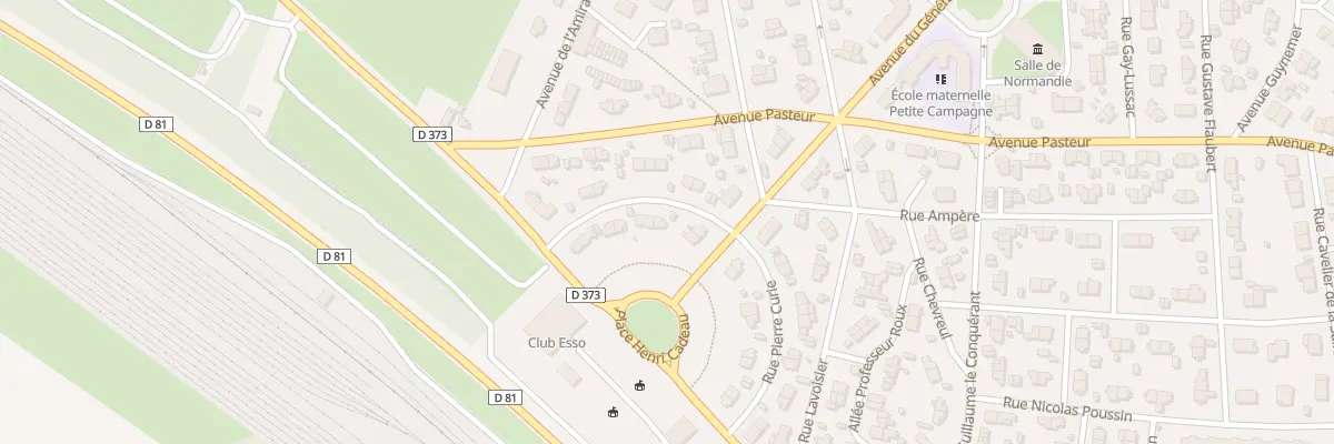 Plan du 12 Rue Pierre Curie à Port-Jérôme-sur-Seine
