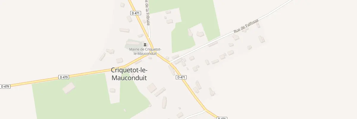 Plan du 3 Rte des Dalles à Criquetot-le-Mauconduit