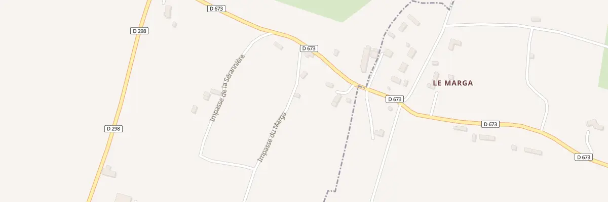 Plan du 53 La Marga à Auguaise