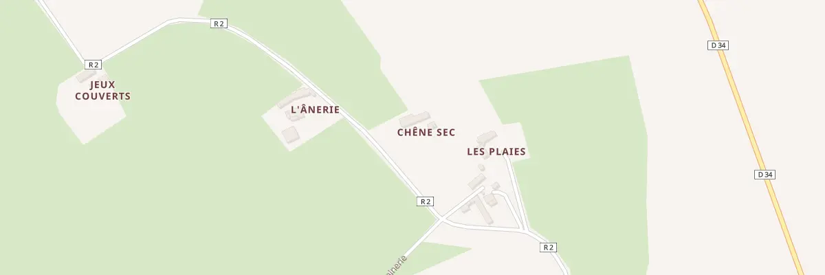 Plan du 5014 Chene Sec à Maisoncelles