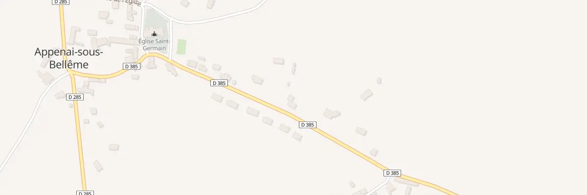 Plan du 13 Rte des Feugerêts à Appenai-sous-Bellême