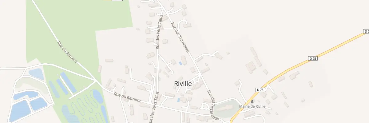 Plan du 16 Rue des Tisserands à Riville