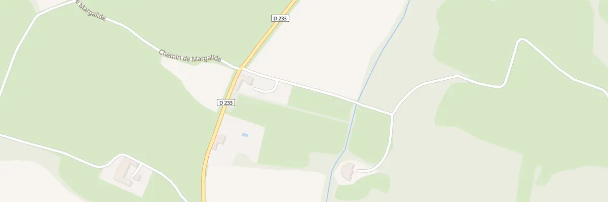 Plan du 24 Rte de Saint Loup à Bazordan