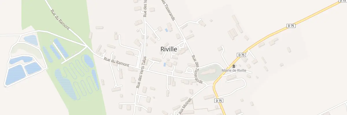 Plan du 8 Rue des Tisserands à Riville