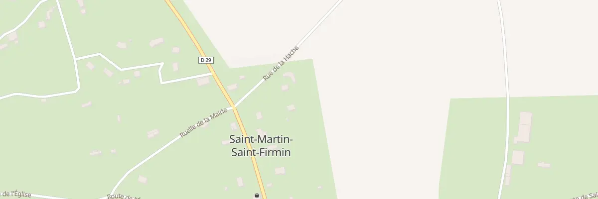 Plan du 64 Rue de la Hache à Saint-Martin-Saint-Firmin