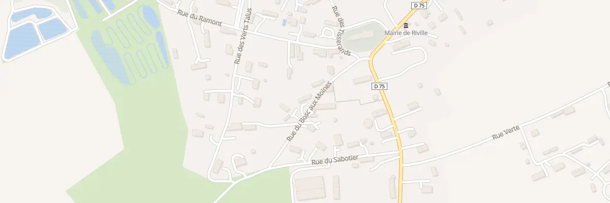 Plan du 3 Rue du Bosc aux Moines à Riville