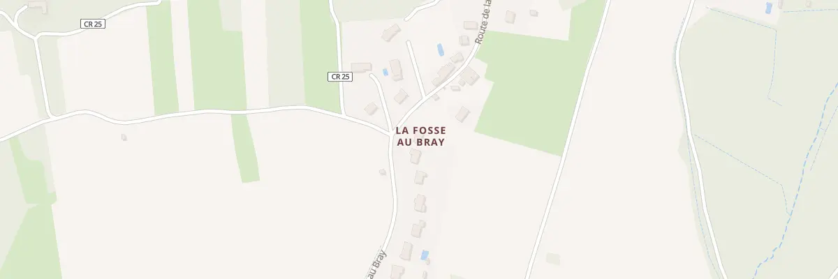 Plan du 32 Rte de la Fosse au Bray à Savonnières