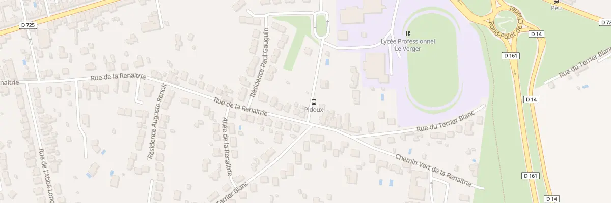 Plan du 117 Rue de la Renaitrie à Châtellerault