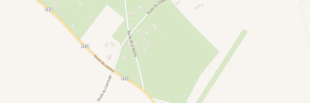 Plan du 116 Rte de la Mairie au Mesnil-Saint-Jean