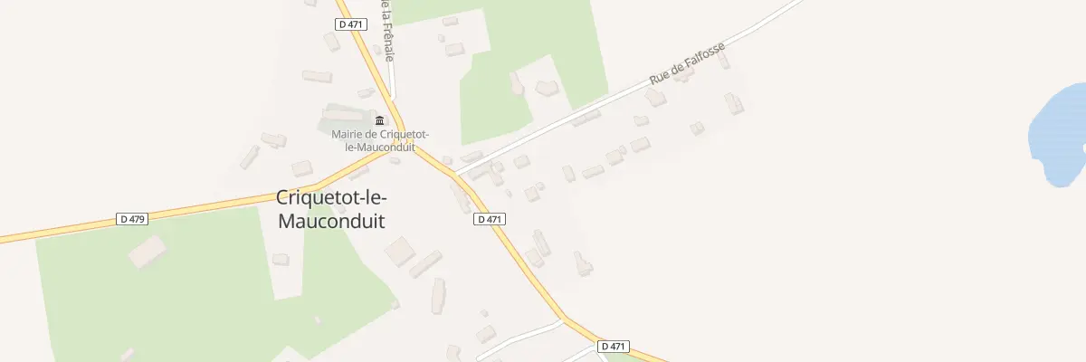 Plan du 4 Rue de Falfosse à Criquetot-le-Mauconduit