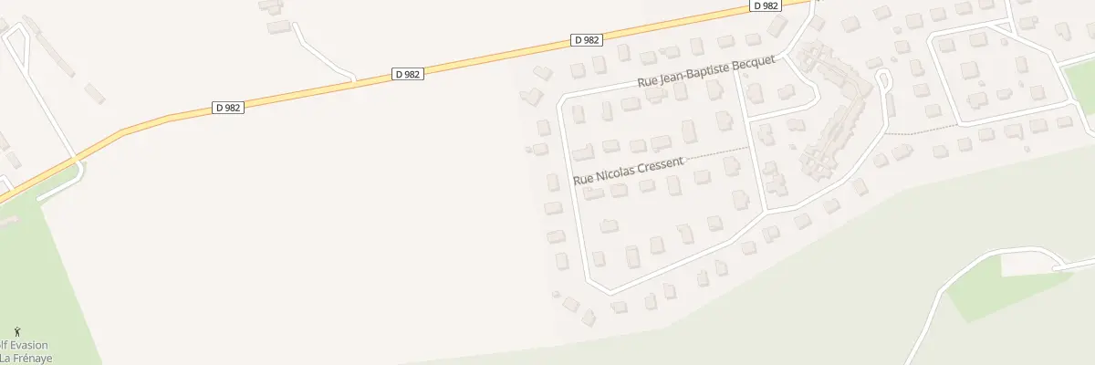 Plan du 28 Rue Jean-Baptiste Becquet à La Frénaye