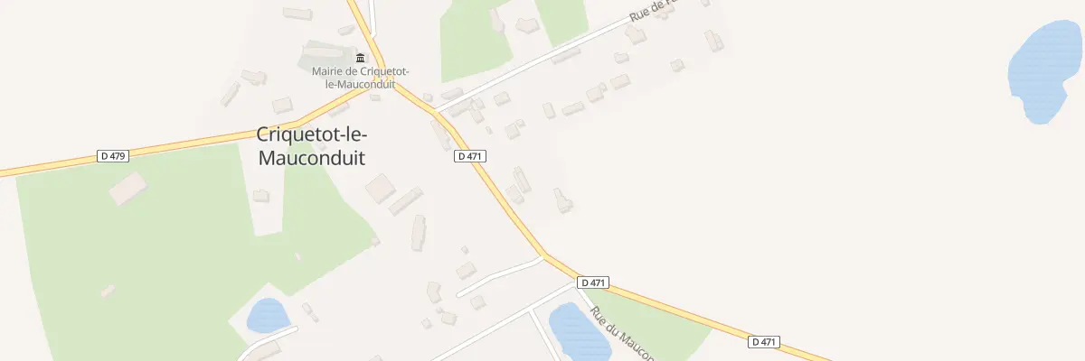 Plan du 7 Rte des Dalles à Criquetot-le-Mauconduit