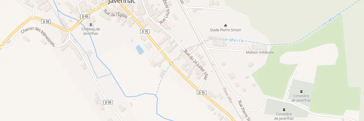 Plan du 5042 Rte d’Angoulême à Javerlhac-et-la-Chapelle-Saint-Robert