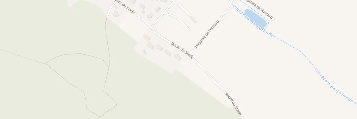 Plan du 670 Rte du Stade à Léguillac-de-l’Auche